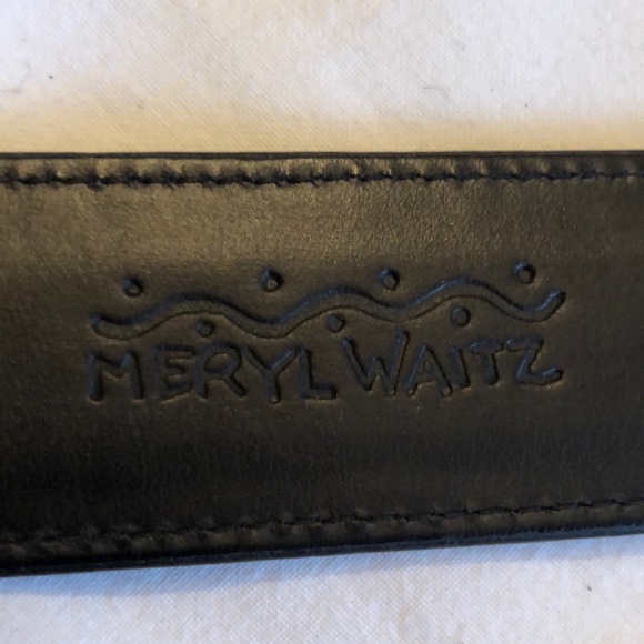 Gorgeous Meryl Waitz leather belt - Picture 6 of 8